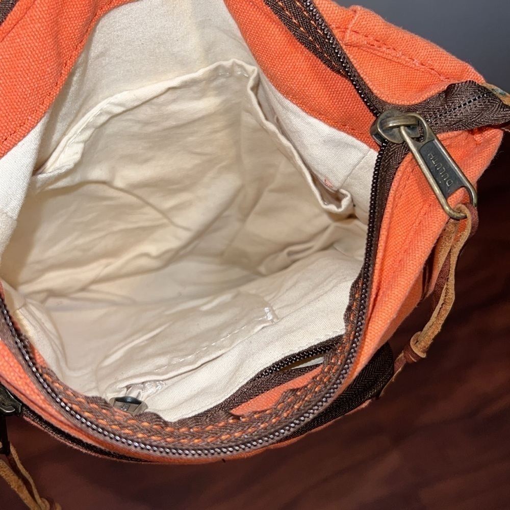 Duluth Women’s Burnt Orange Cross Body outdoors Hiking Purse - Picture 11 of 11